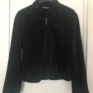 Liz Claiborne Black Leather Jacket